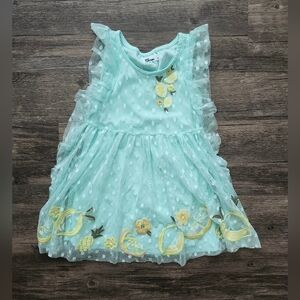 Epic Threads Tulle Polka Dot Lemonade Embellished Ruffled Dress
